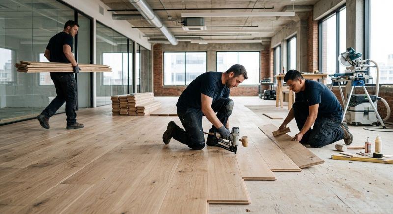 Commercial Hardwood Service in Tempe, AZ