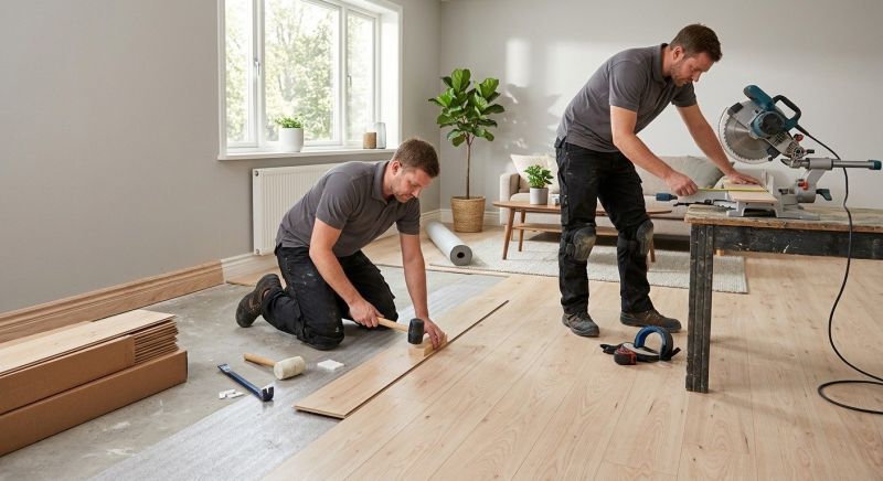 Laminate Floor Installation in Laveen, AZ
