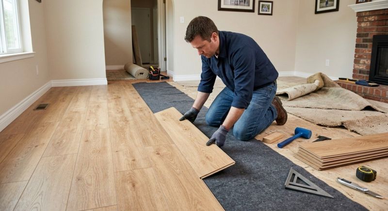 Laminate Floor Remodeling in Tempe, AZ