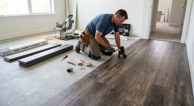 Linoleum Floor Installation in Tempe, AZ