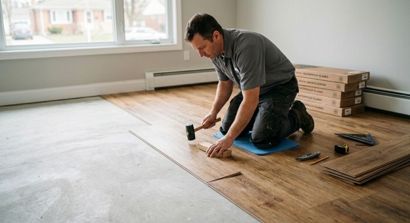 Linoleum Flooring Replacement in Tempe, AZ