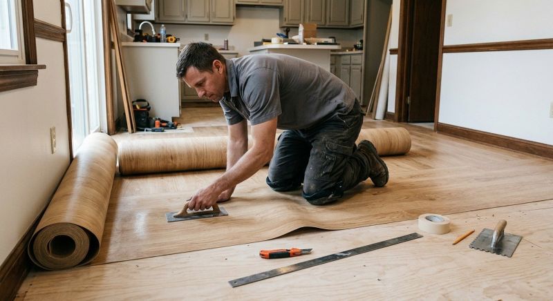 Sheet Flooring Installation in Tempe, AZ
