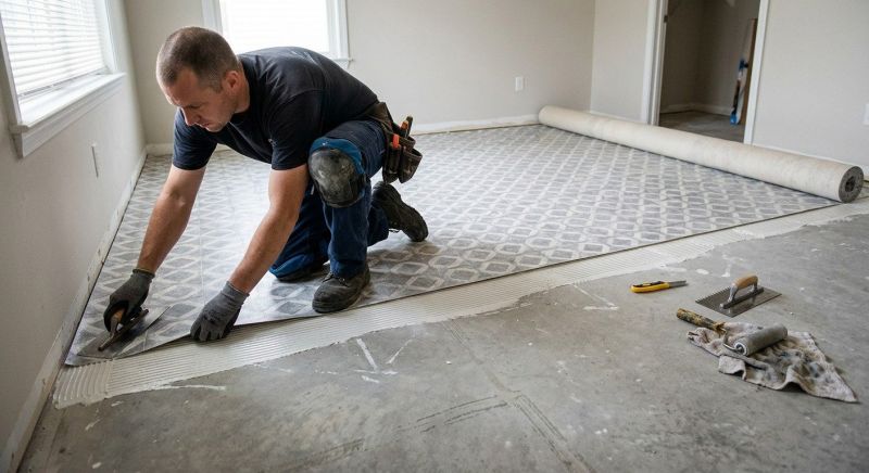 Sheet Linoleum Installation in Glendale, AZ