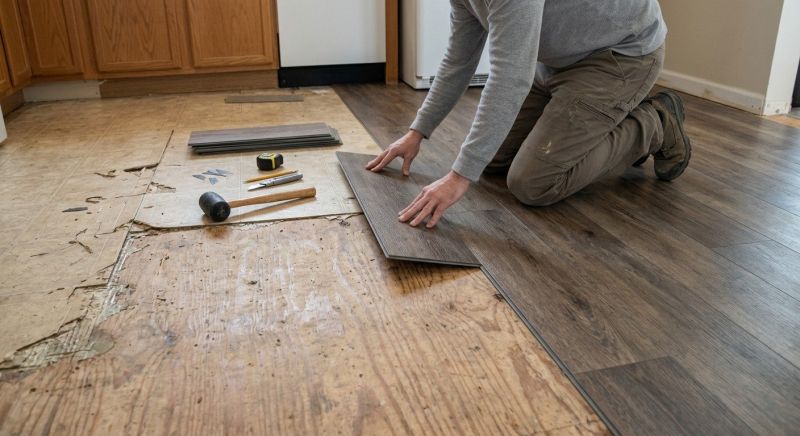 Vinyl Floor Replacement in Tempe, AZ