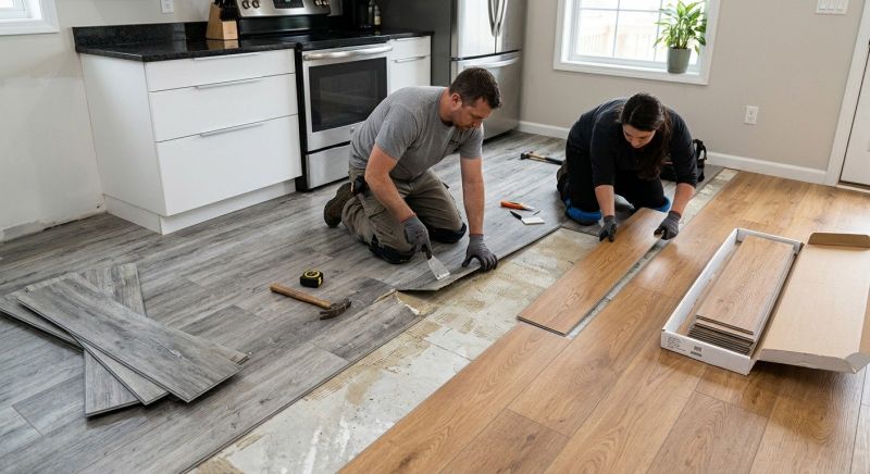Vinyl Tile Replacement in Tempe, AZ